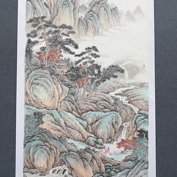 国画书画作品多次