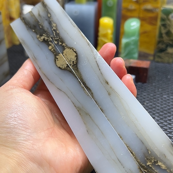 洪***姐青田石印章石印章石