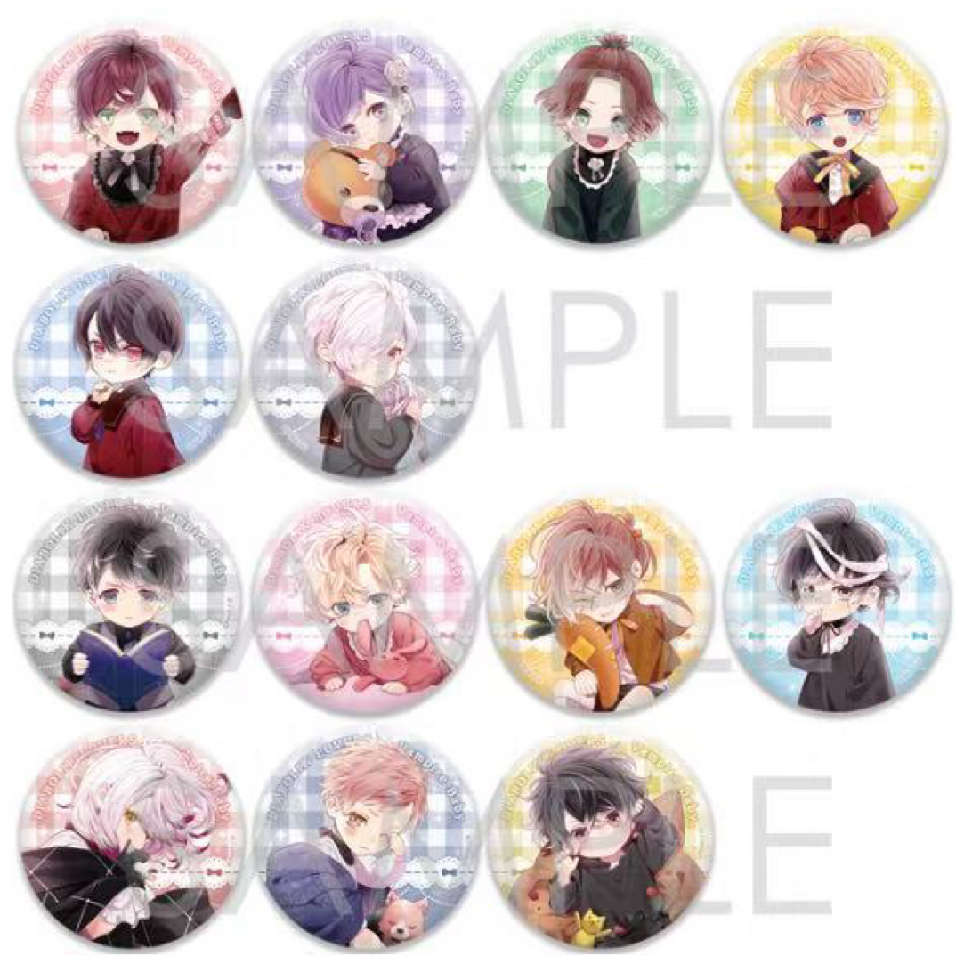 （拆盒）魔鬼恋人幼年baby吧唧/拍立得/盲盒（代拆）