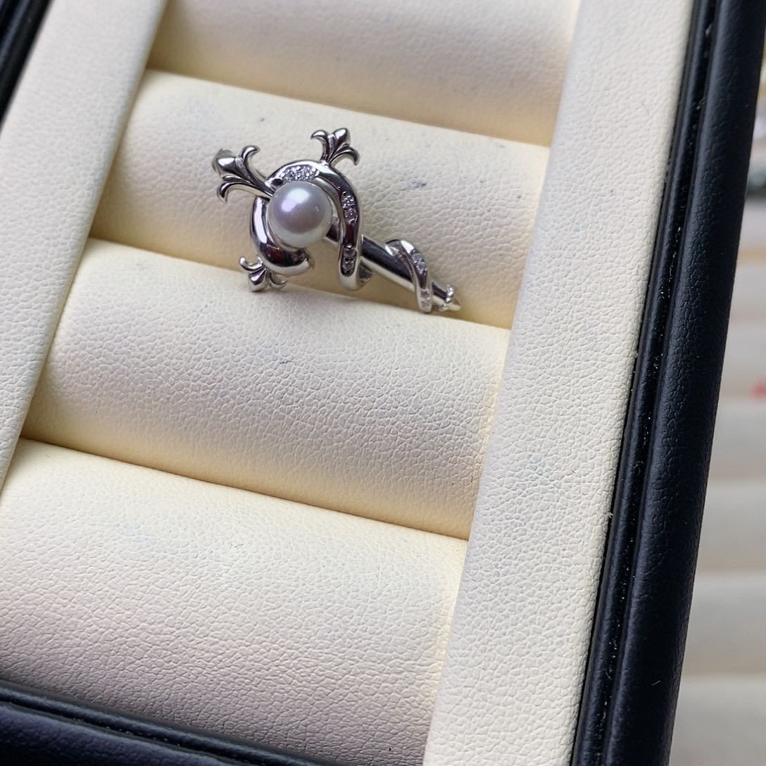 海水珍珠颈饰银S925镶嵌