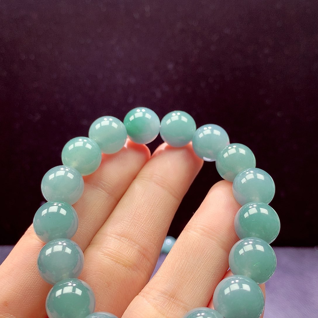 翡翠手链未镶嵌手链