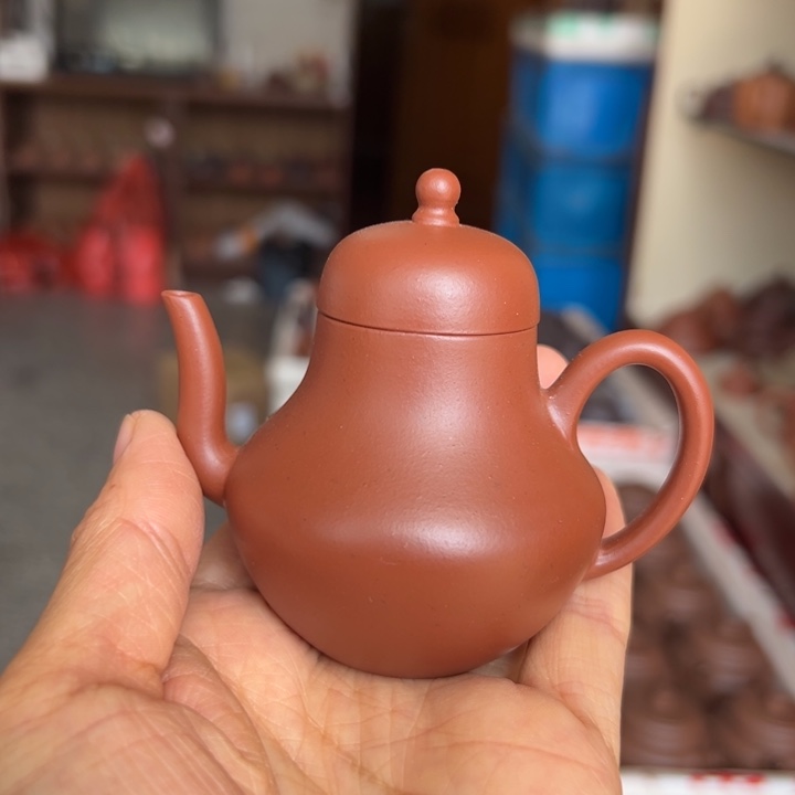 紫砂茶壶小红泥思婷80c c