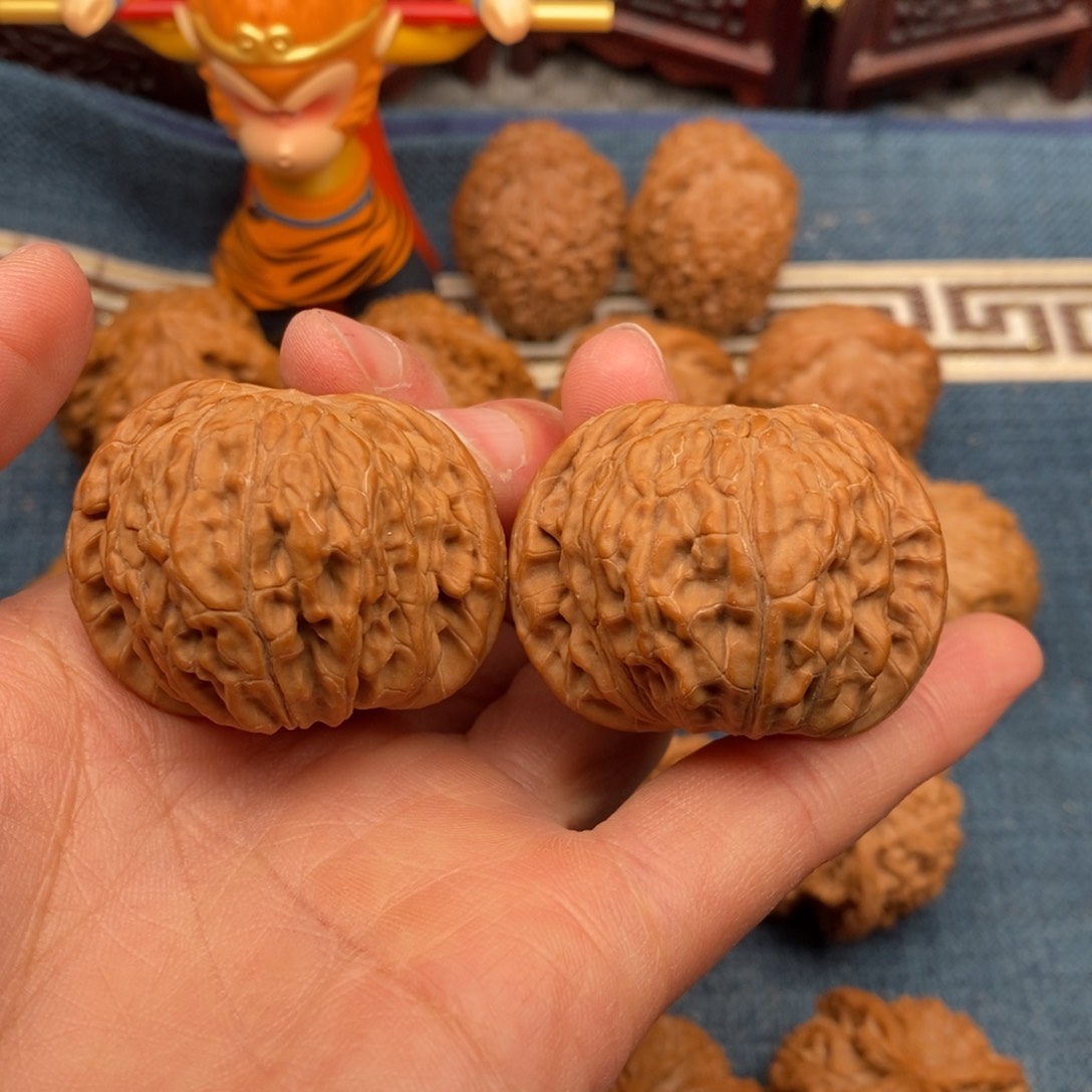 文玩核桃把件40.5全品正磨