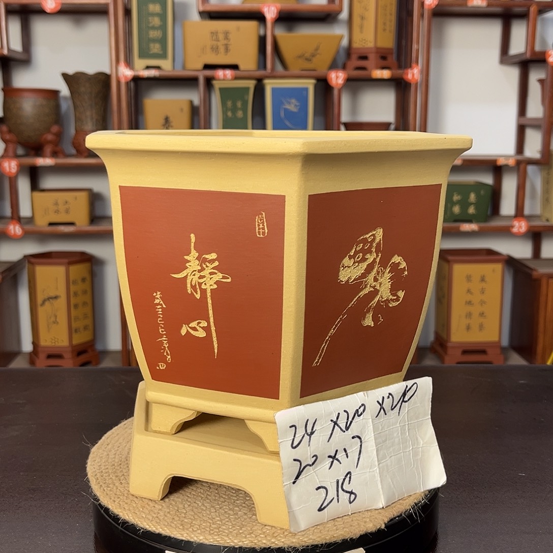 紫砂花盆紫砂花盆