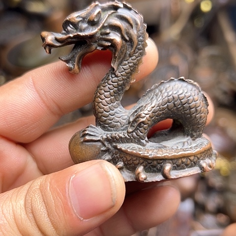 铜制文玩把玩物件