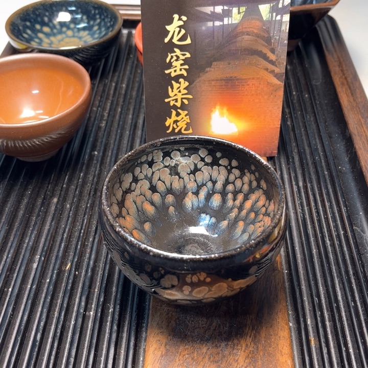 建盏手握茶杯主人杯