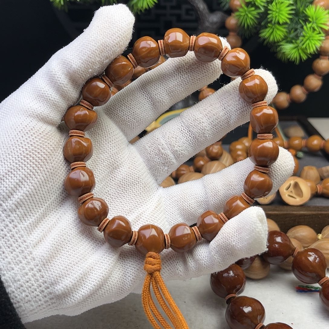 手串/手链橄榄核暴****1.3三花铁核