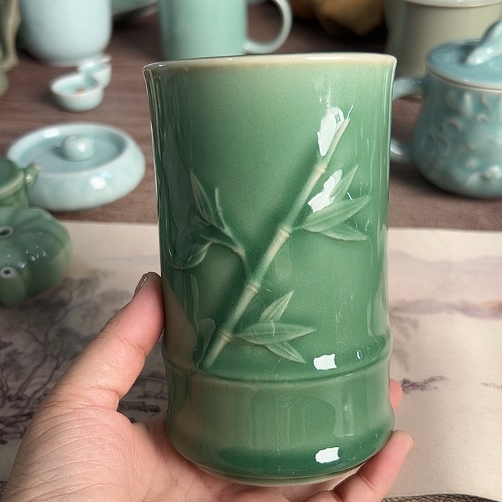 小米茶器龙泉青瓷