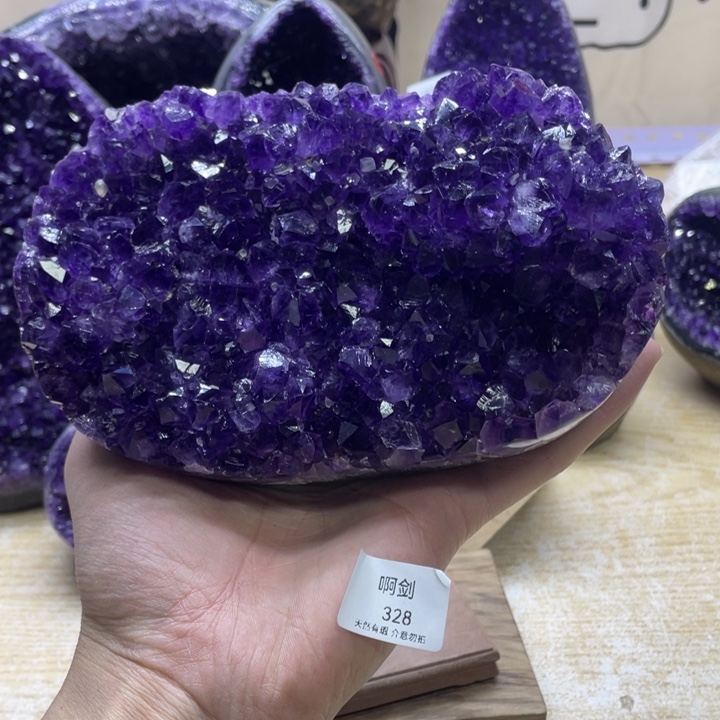 未镶嵌大型摆件（非配饰）紫晶