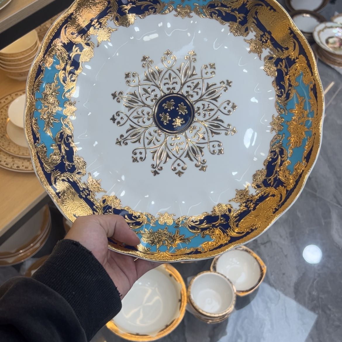 【闪购商品】瓷片12寸窝盘一个一单福利价