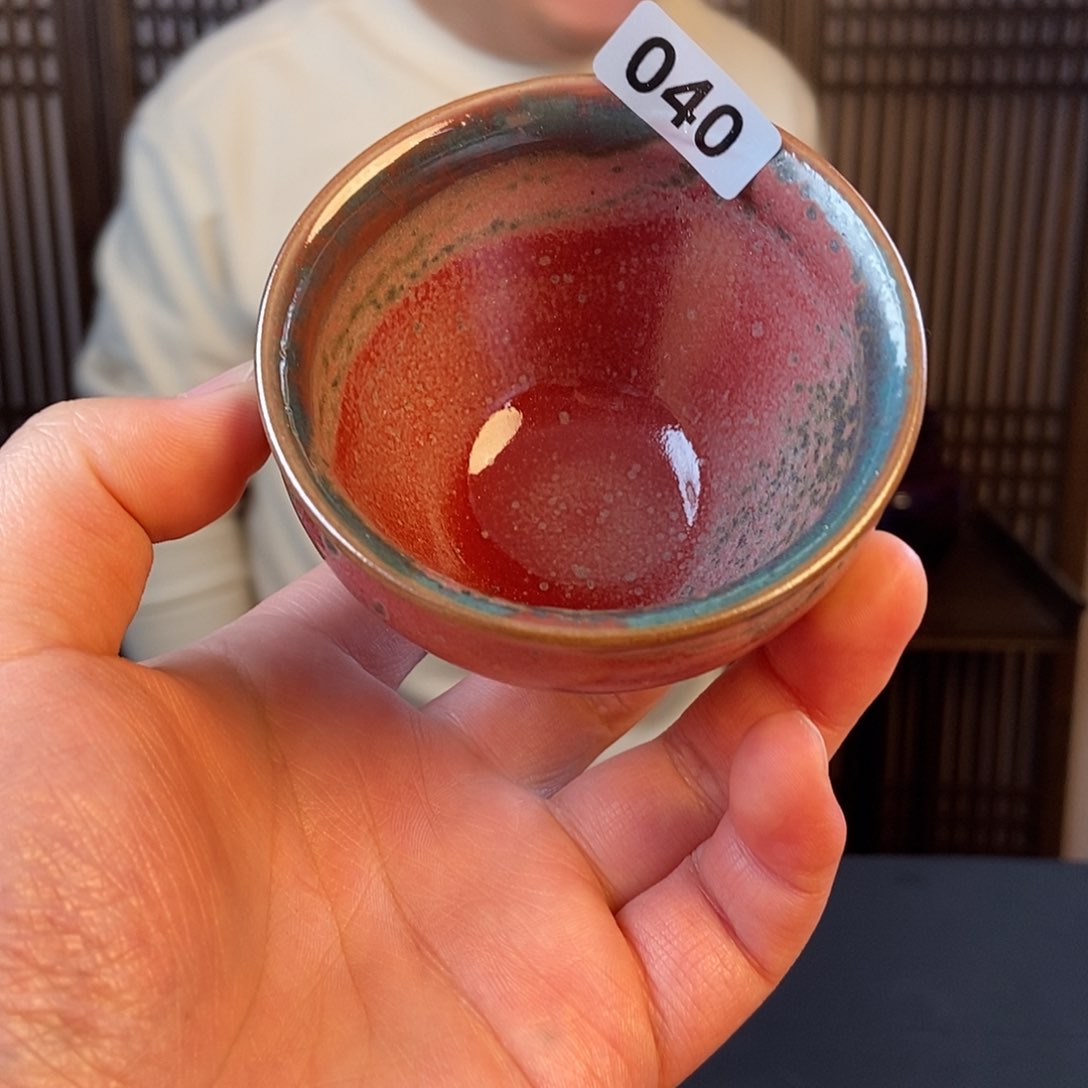 瓷片钧瓷主人杯被