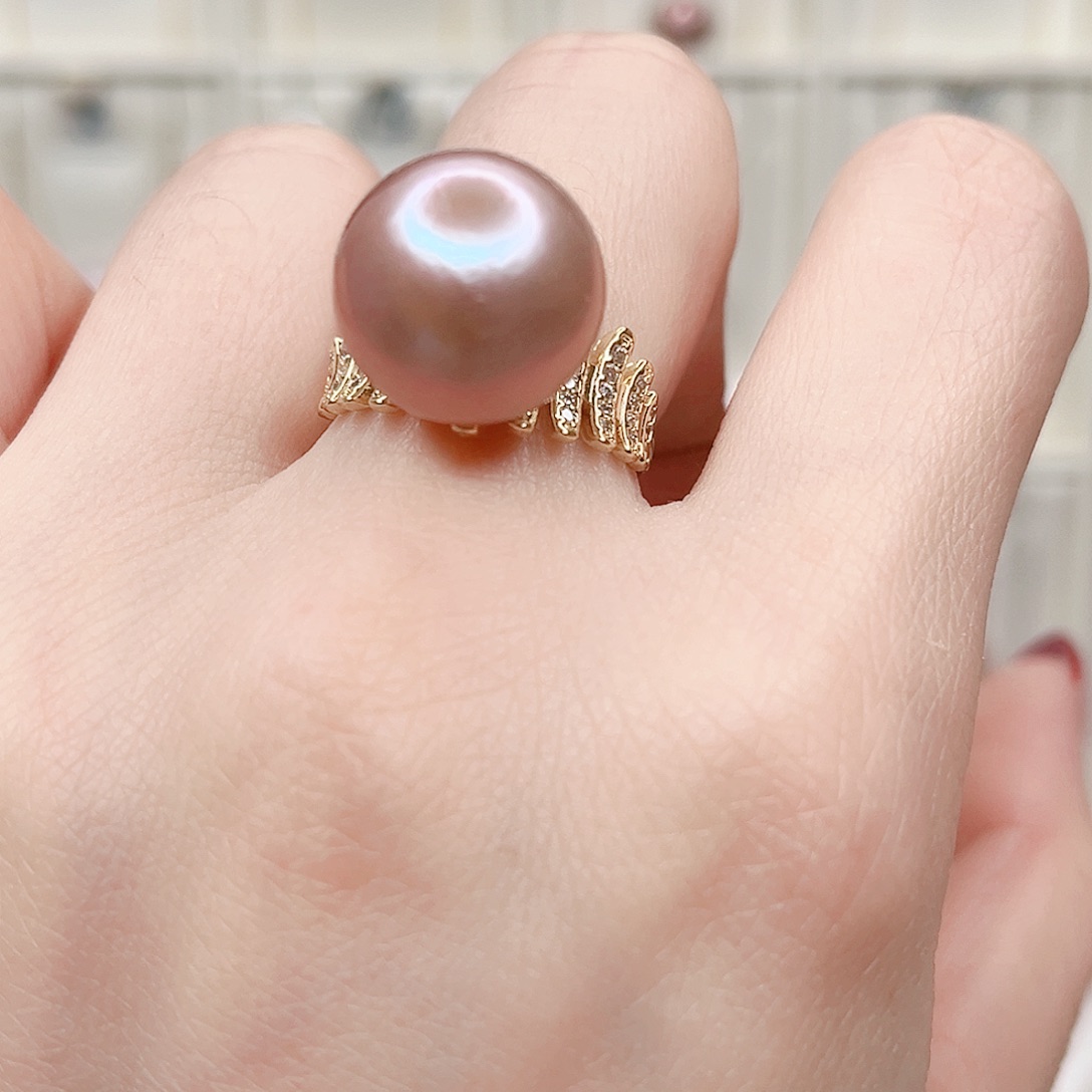 淡水珍珠吊坠(赠链)合金