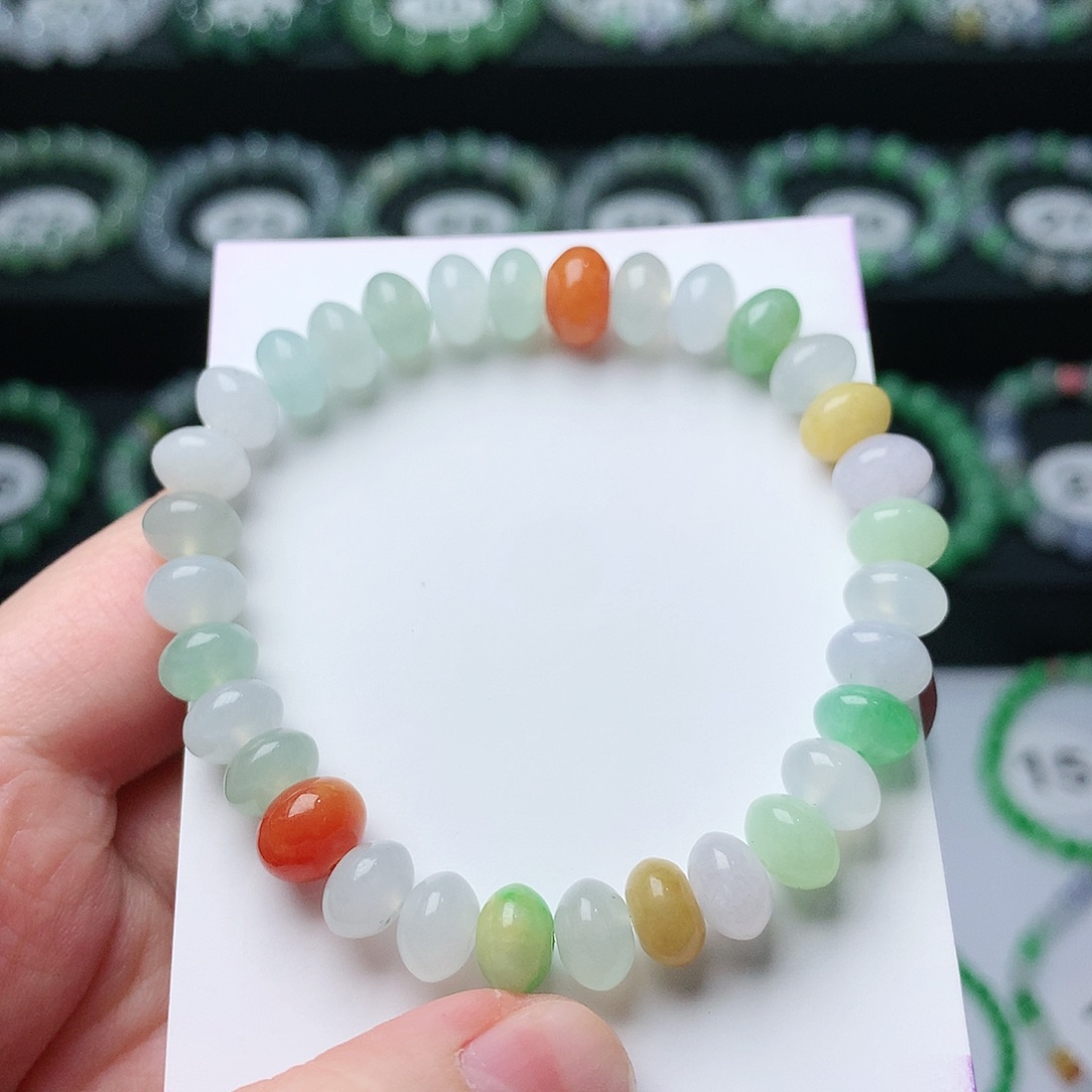 未镶嵌翡翠手链翡翠