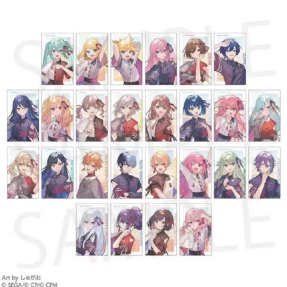 PJSK 世界计划 4th live 和风吧唧徽章A&B&C盒 （盲盒直播间代拆）