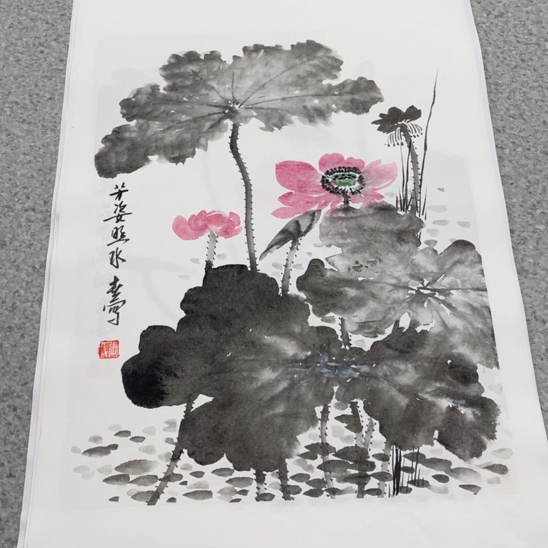 国画1.4平尺国画作品