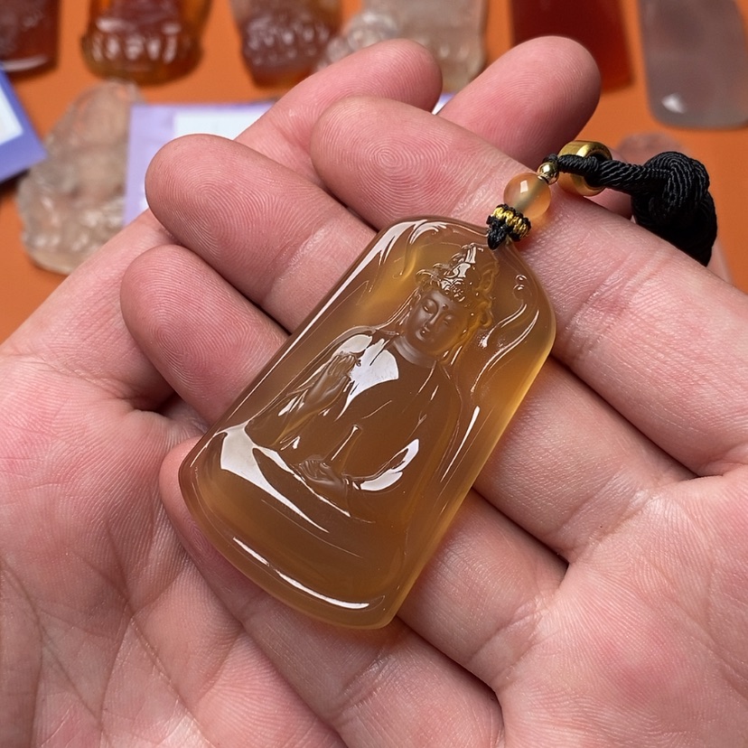 【闪购商品】玛瑙/玉髓颈饰未镶嵌爽*歪