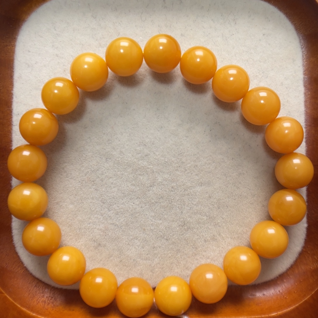 蜜蜡未镶嵌手串蜜蜡