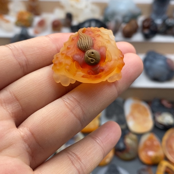 玛瑙/玉髓未镶嵌珠宝奇石