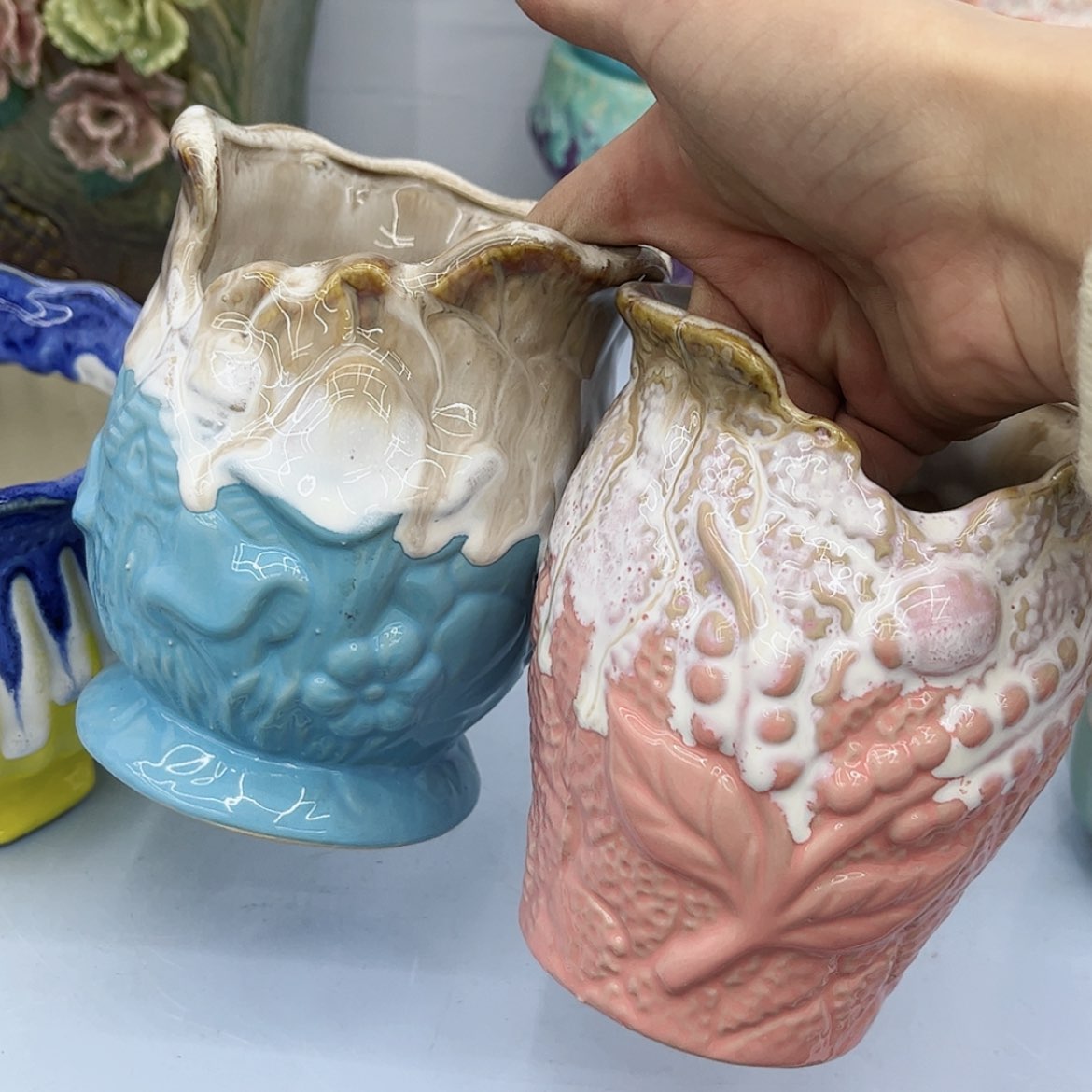 【闪购商品】陶瓷多肉绿植陶瓷花盆