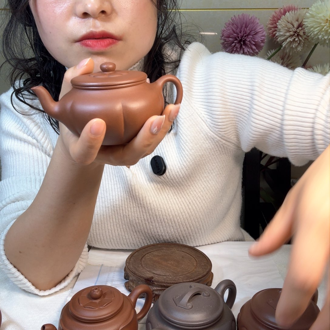 紫砂茶壶中**叔精工半手原汁原味