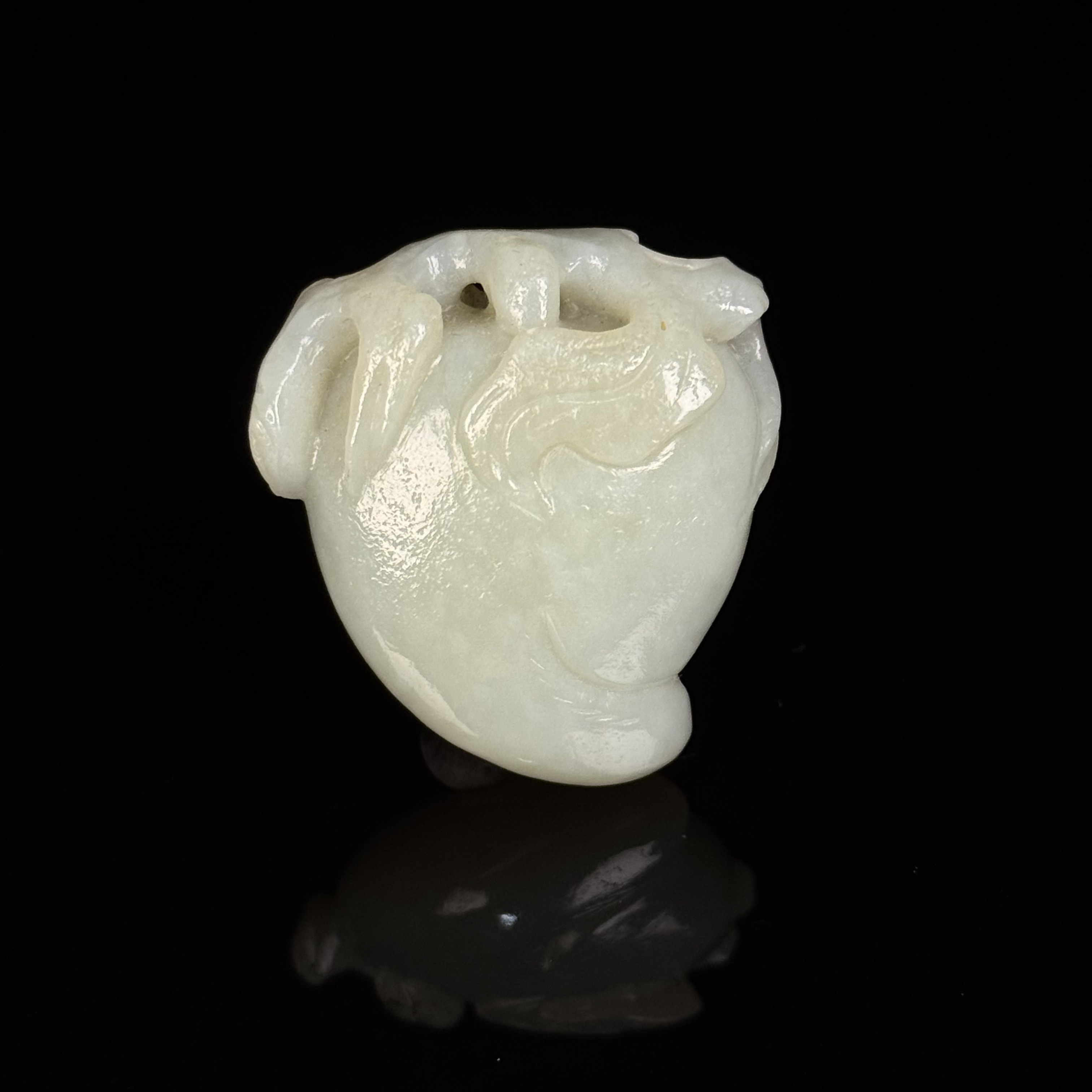 G119018/民国和田玉挂坠