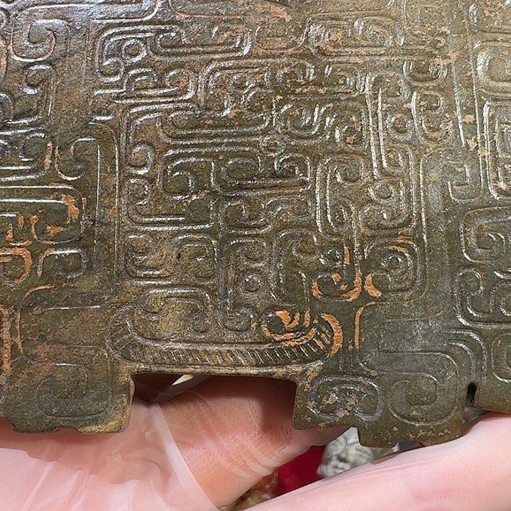 浪***_和田玉（青玉）未镶嵌颈饰