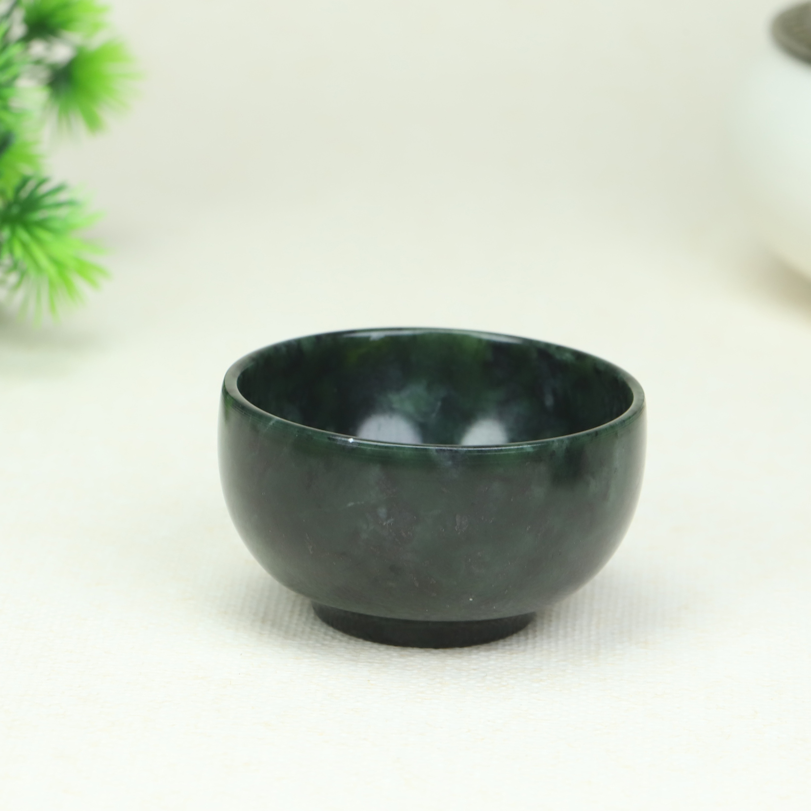 天然藏玉药王石 功夫杯 小茶杯 发一