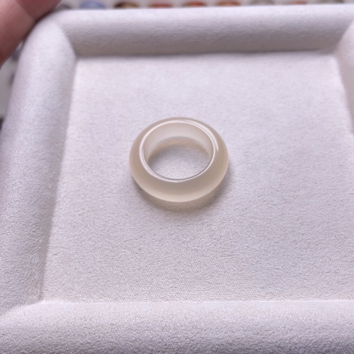 玛瑙/玉髓戒指未镶嵌A****商