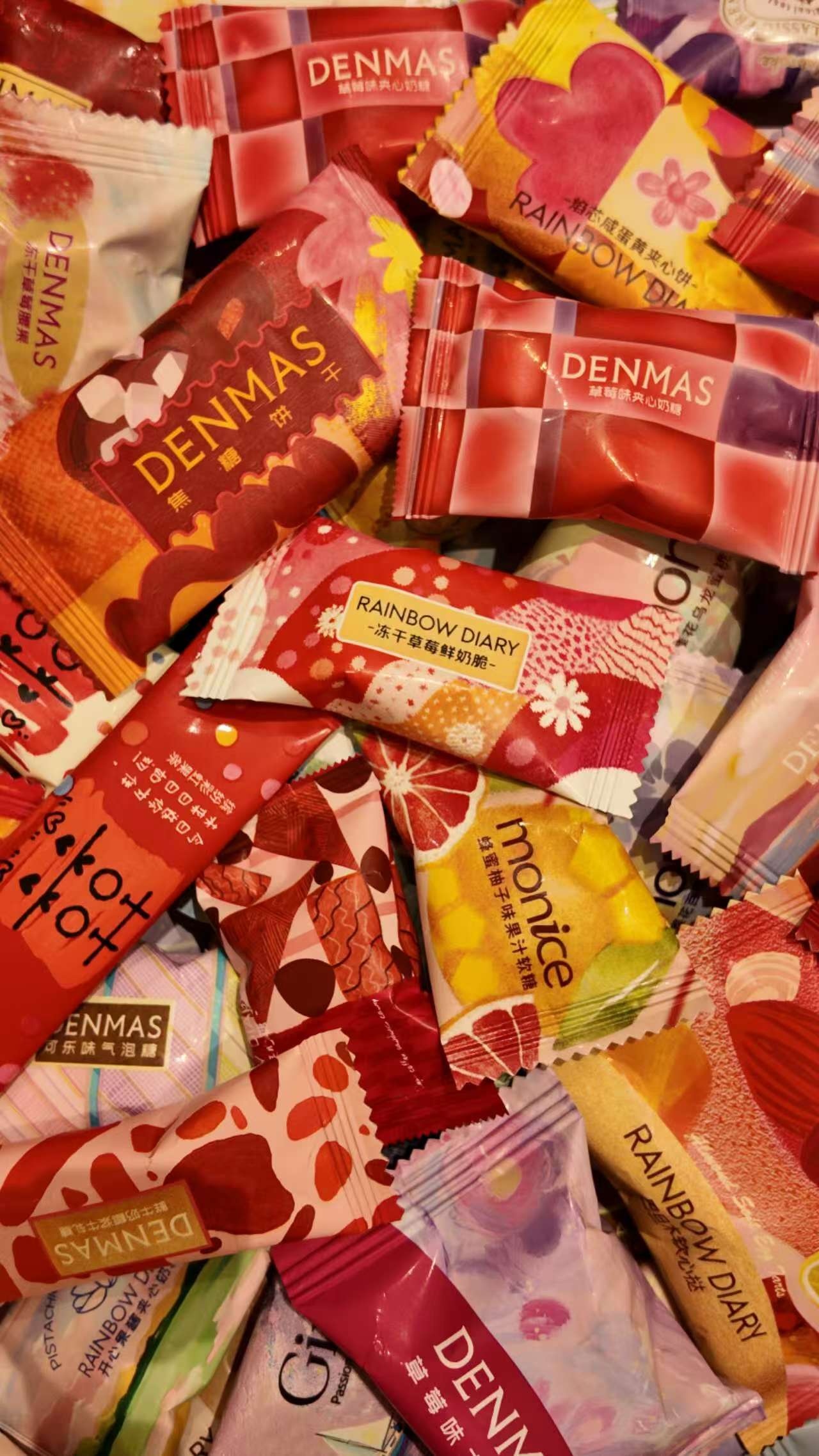 网红高端喜糖盲盒混发体验装丹玛仕莫卡可彩虹日记等品牌实体热销