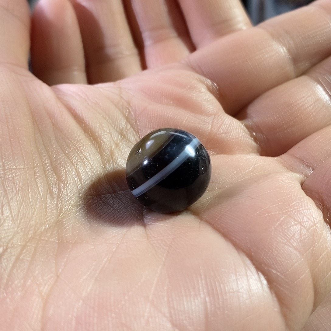 玛瑙/玉髓单珠未镶嵌