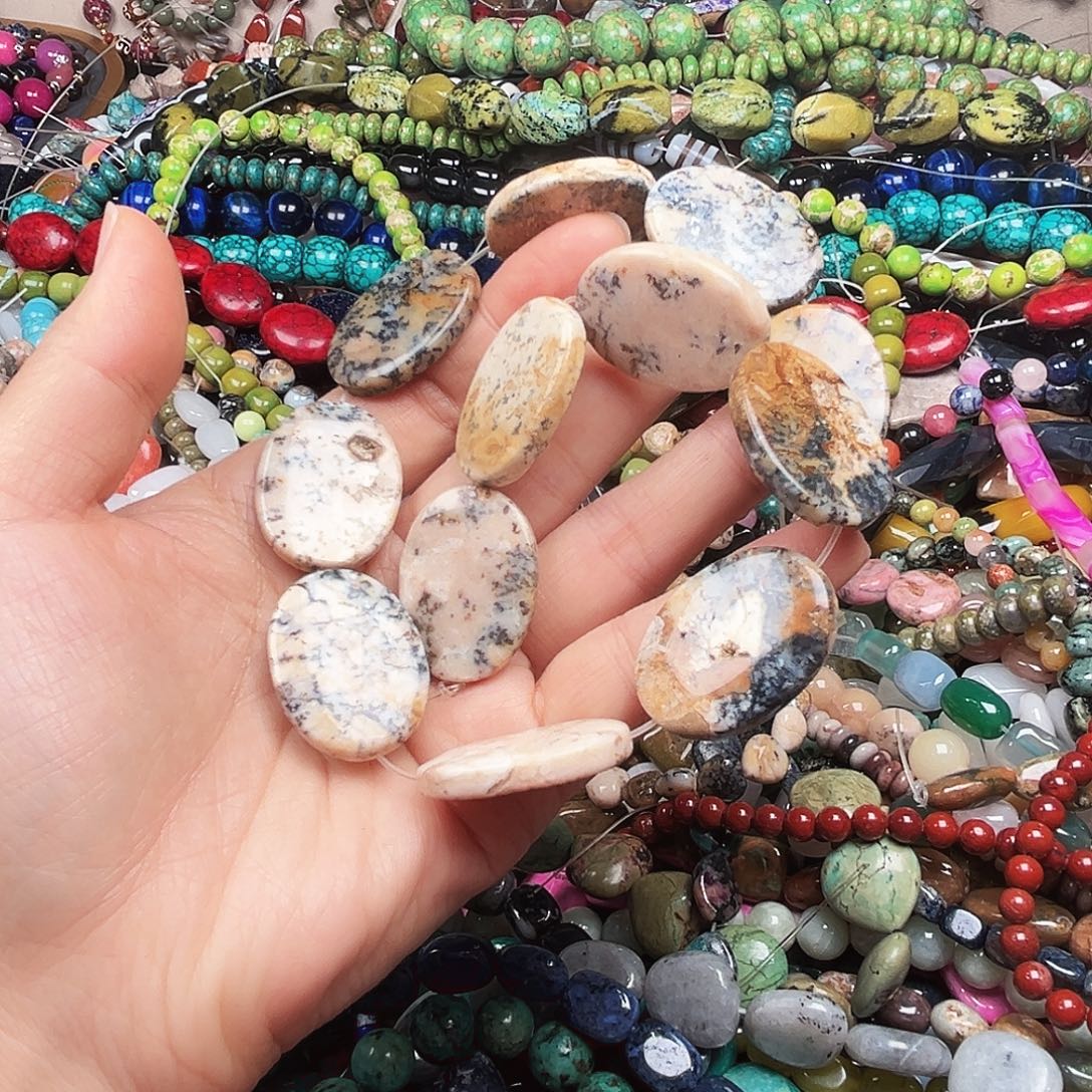 玛瑙/玉髓未镶嵌珠宝半成品水墨画