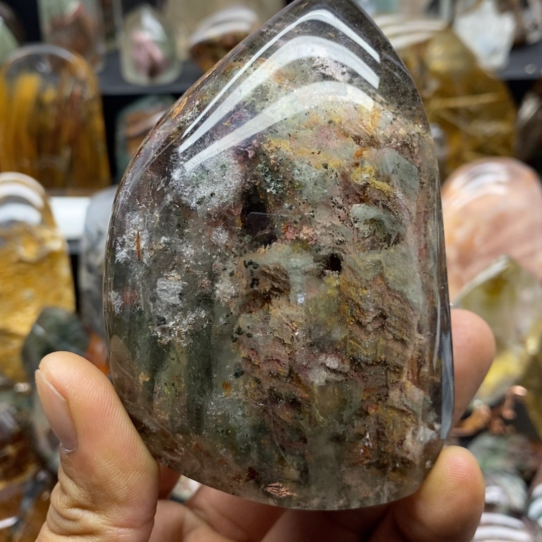 良***子珠宝半成品未镶嵌水晶