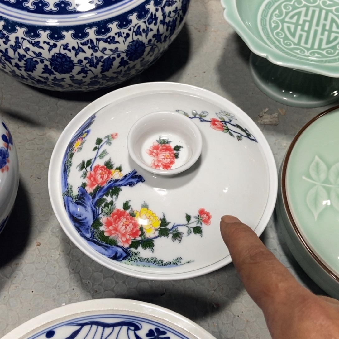 路***已瓷片景德镇陶瓷一个