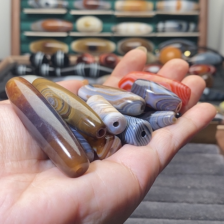 包***暿玛瑙/玉髓未镶嵌吊坠(不含链)