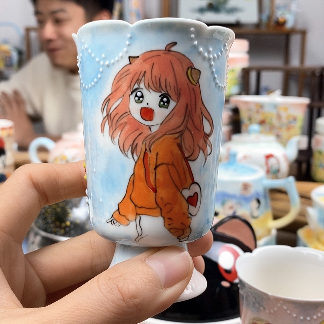 杯景德镇陶瓷高温瓷