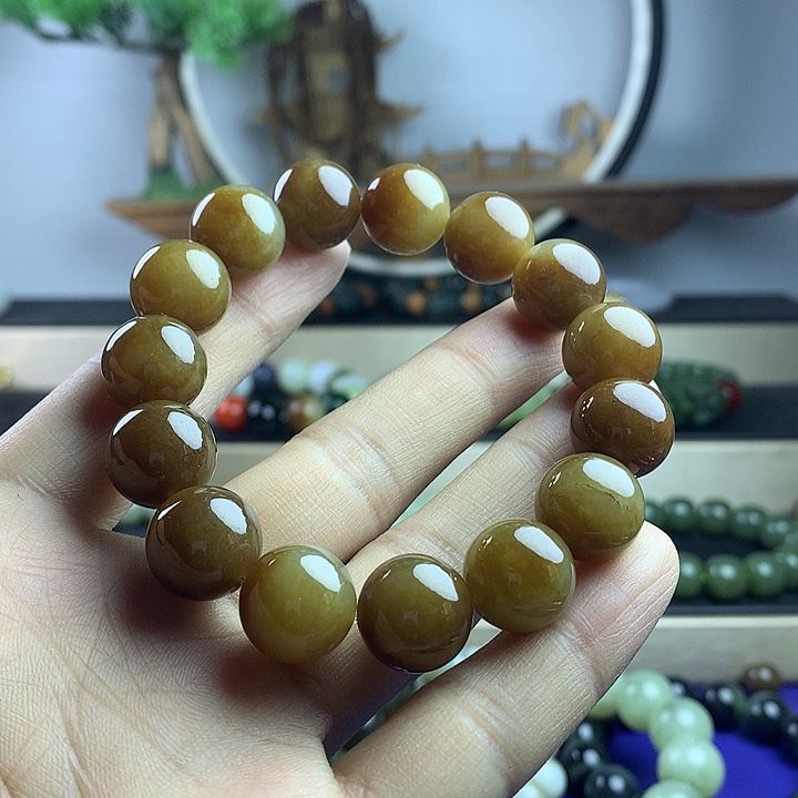 和田玉未镶嵌手串