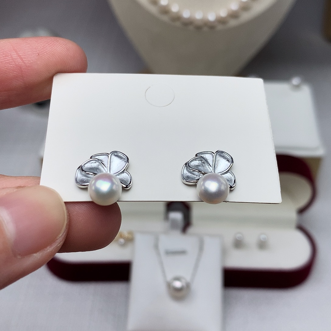 耳饰淡水珍珠未镶嵌