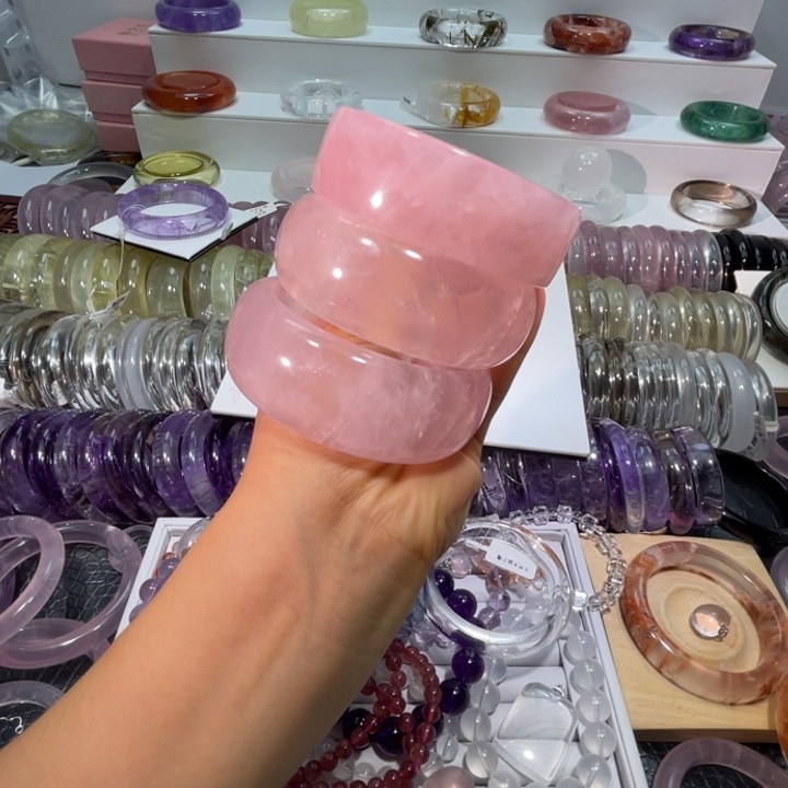 手镯59圈口20号未镶嵌水晶Q*Q