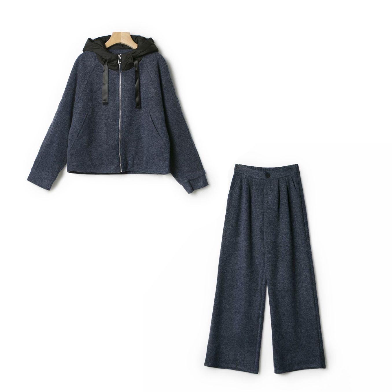 ROSS KANE 轻奢老钱风休闲外套+裤子套装TZ2763