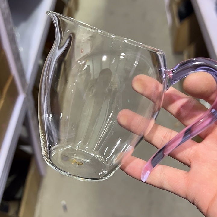 怡然公道杯 紫色 