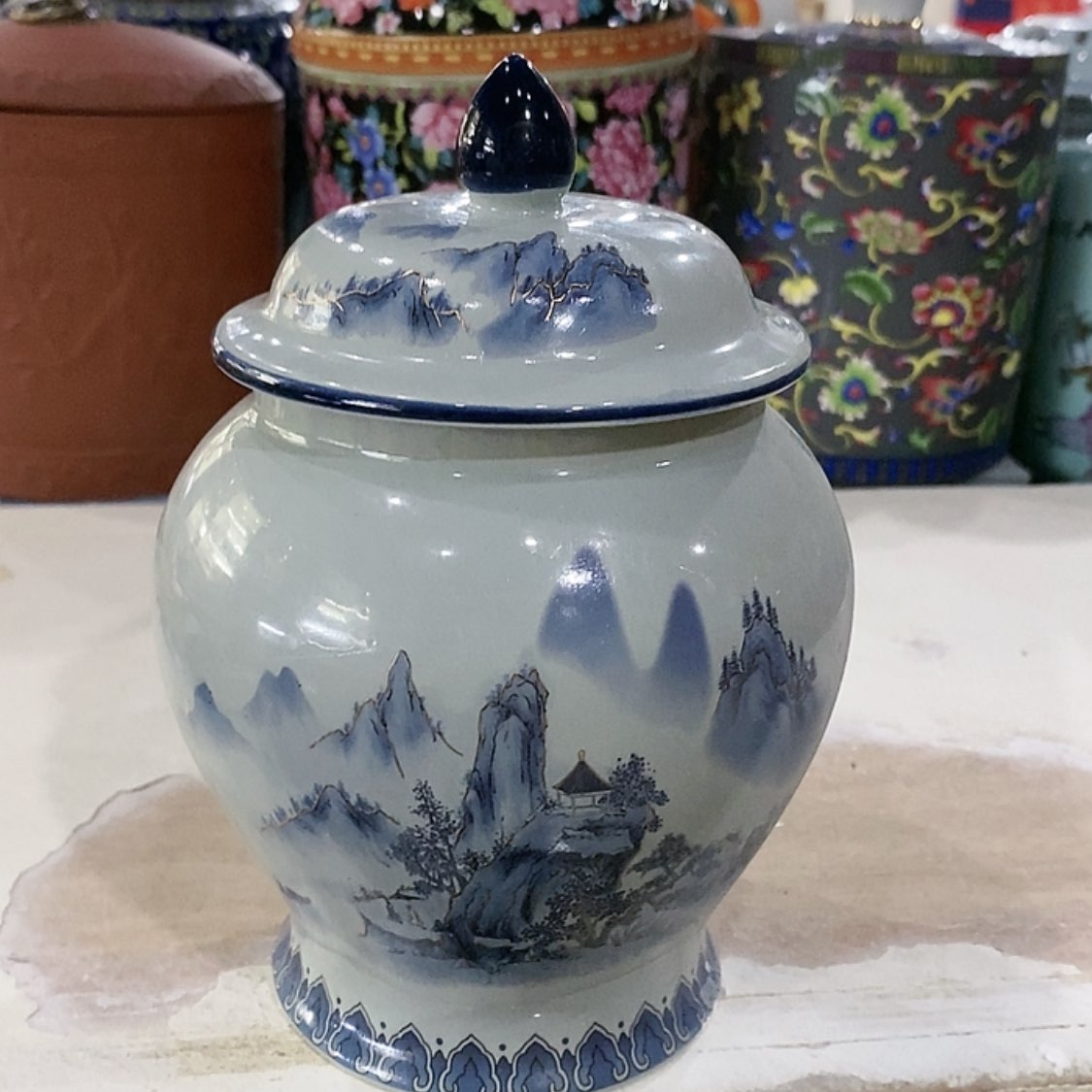 【闪购商品】罐陶瓷茶叶罐密封罐
