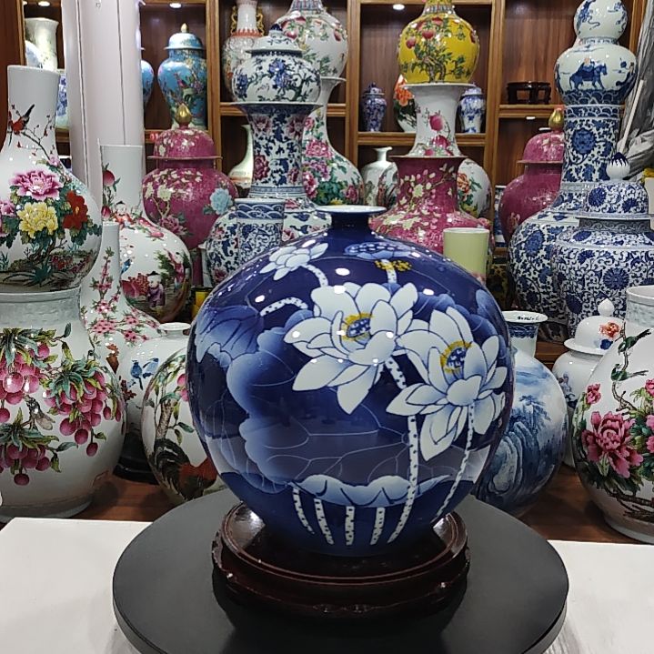 瓷片景德镇陶瓷花瓶子