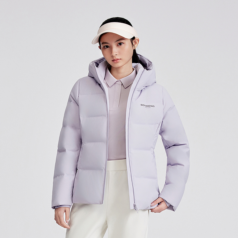 波司登25新款羽绒服女短款品质运动时尚简约保暖加厚宽松外套