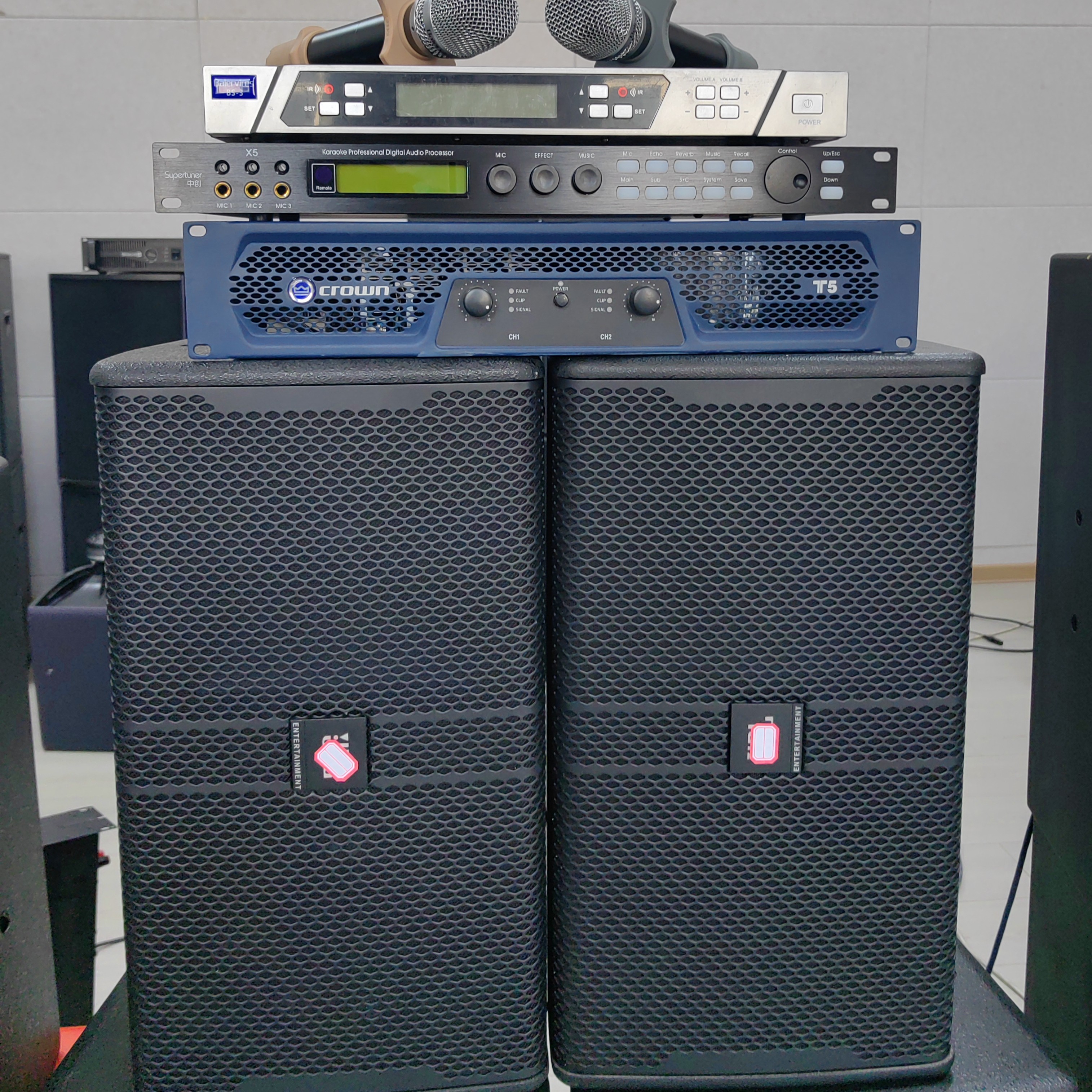 9新  9新勾BL4010专业音响套装4件套二手物品不包邮