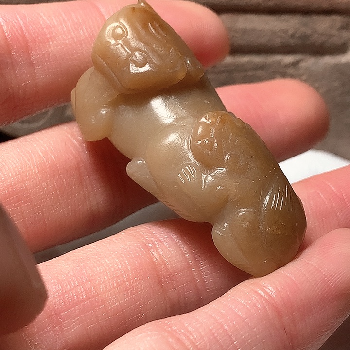 和田玉颈饰未镶嵌M****宝