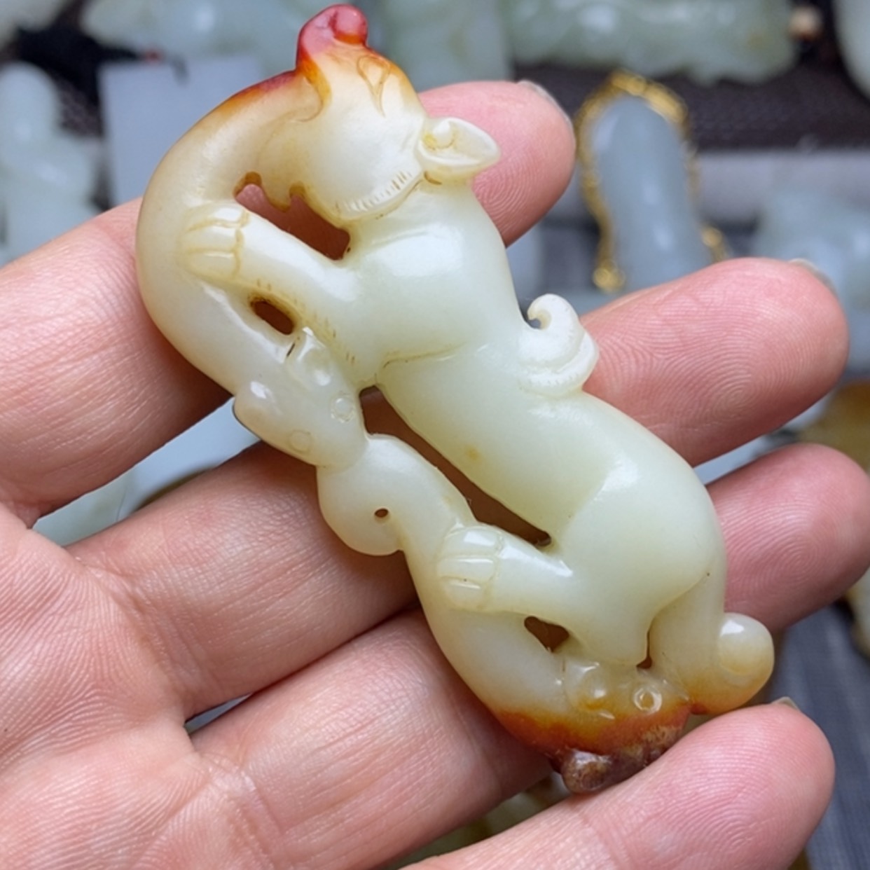 【闪购商品】和田玉（糖玉）颈饰未镶嵌