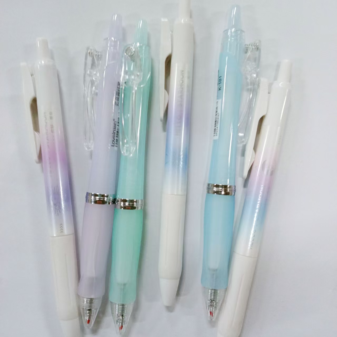 【黑墨-6支】D01云朵星月,掉封蜡不售后