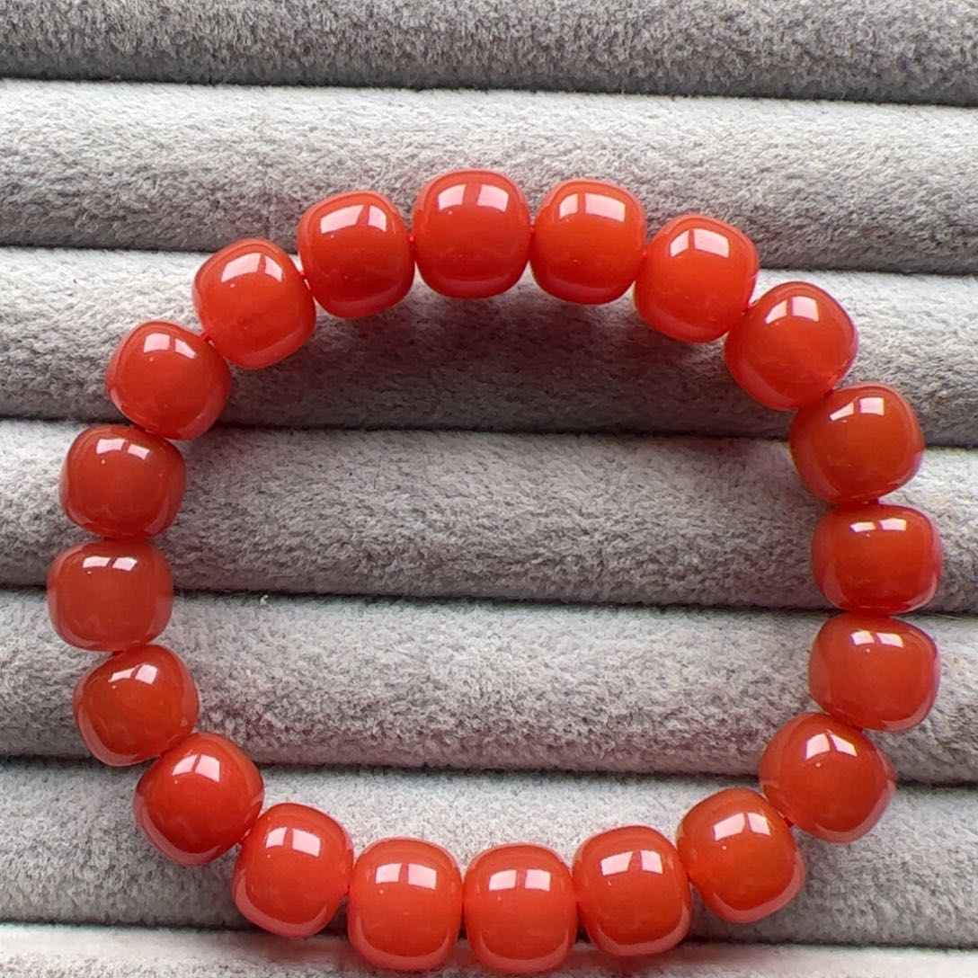 A***a南红玛瑙未镶嵌老型11mm