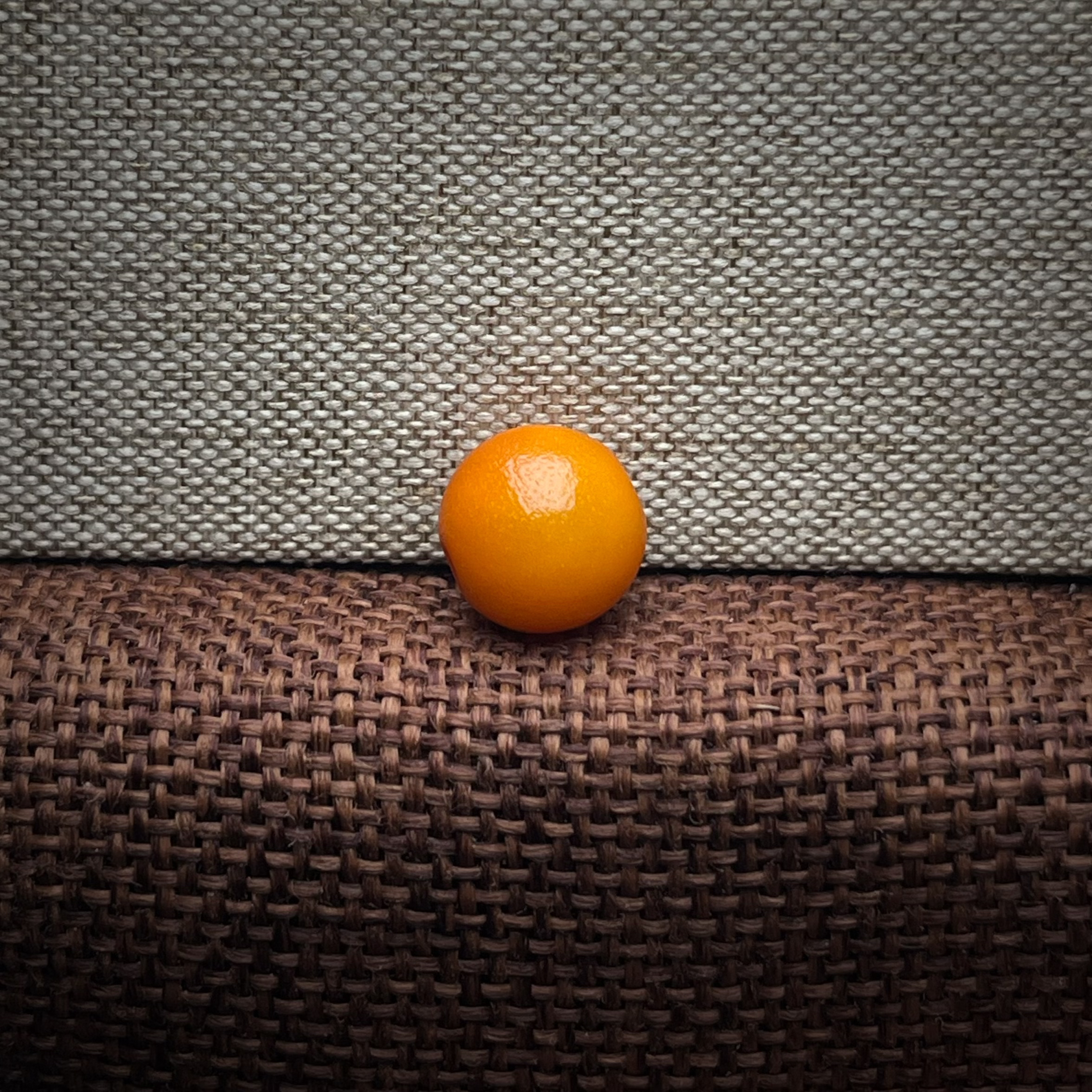 编号12.27天然橘皮老蜜蜡圆珠老蜜蜡腰珠文玩配饰直径11.7毫米