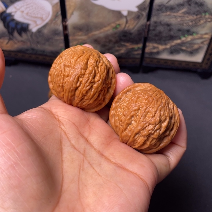 知***否文玩核桃把件38铁锤